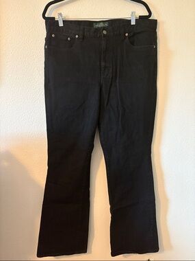 Ralph Lauren Black Lauren Jeans Co. High-Rise Fit